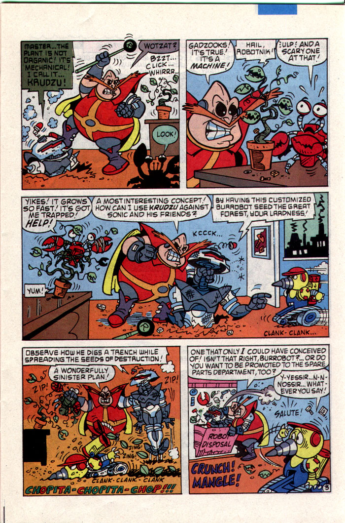 Sonic - Archie Adventure Series July 1993 Page 3
